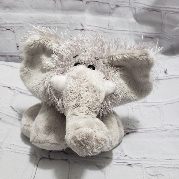 Ganz Webkinz Elephant Plush 10-inch Stuffed Animal Fuzzy No Code Tag - Picture 1 of 10